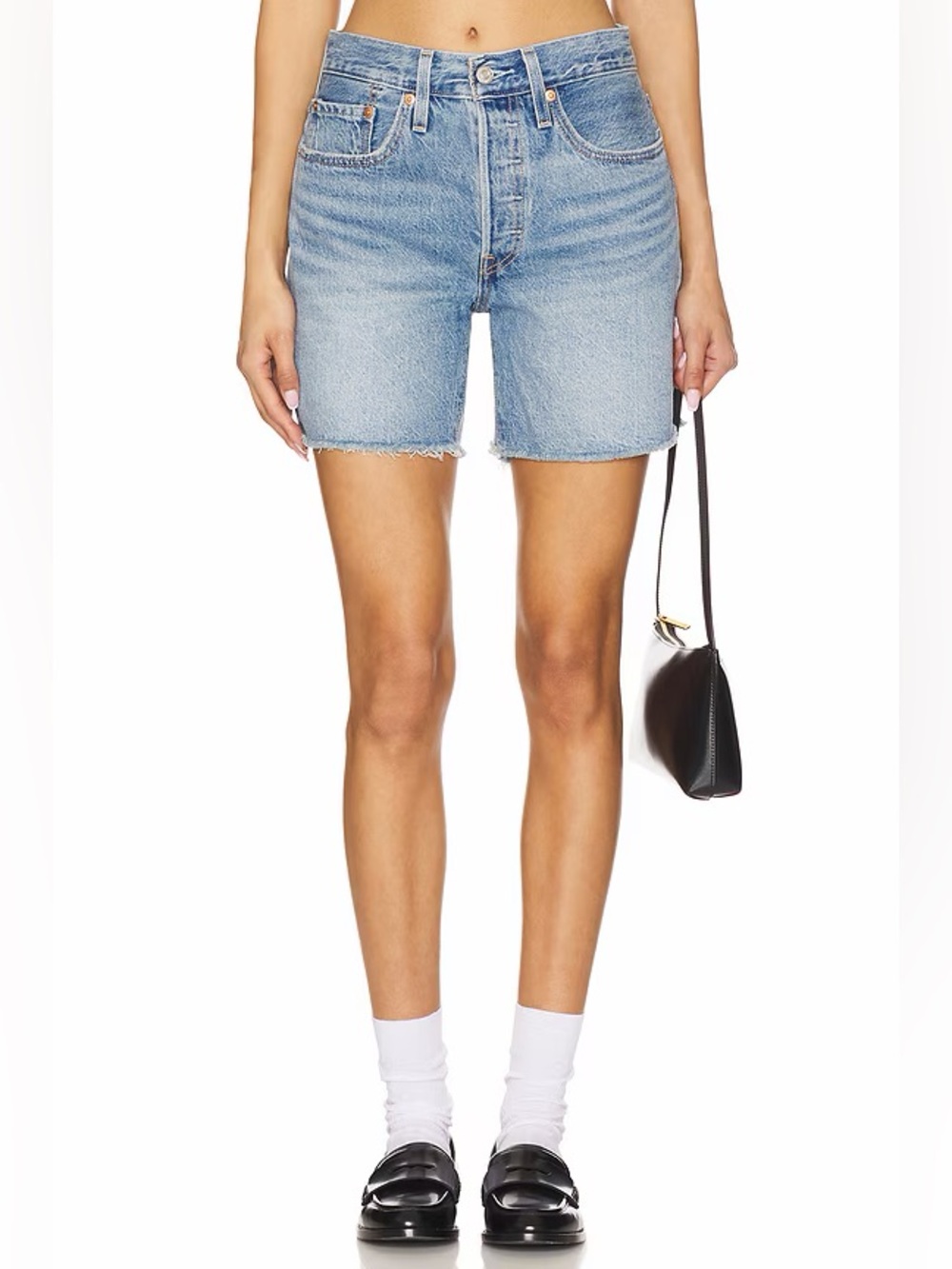 Levi’s 501 Mid-Thigh Fun Flare Shorts